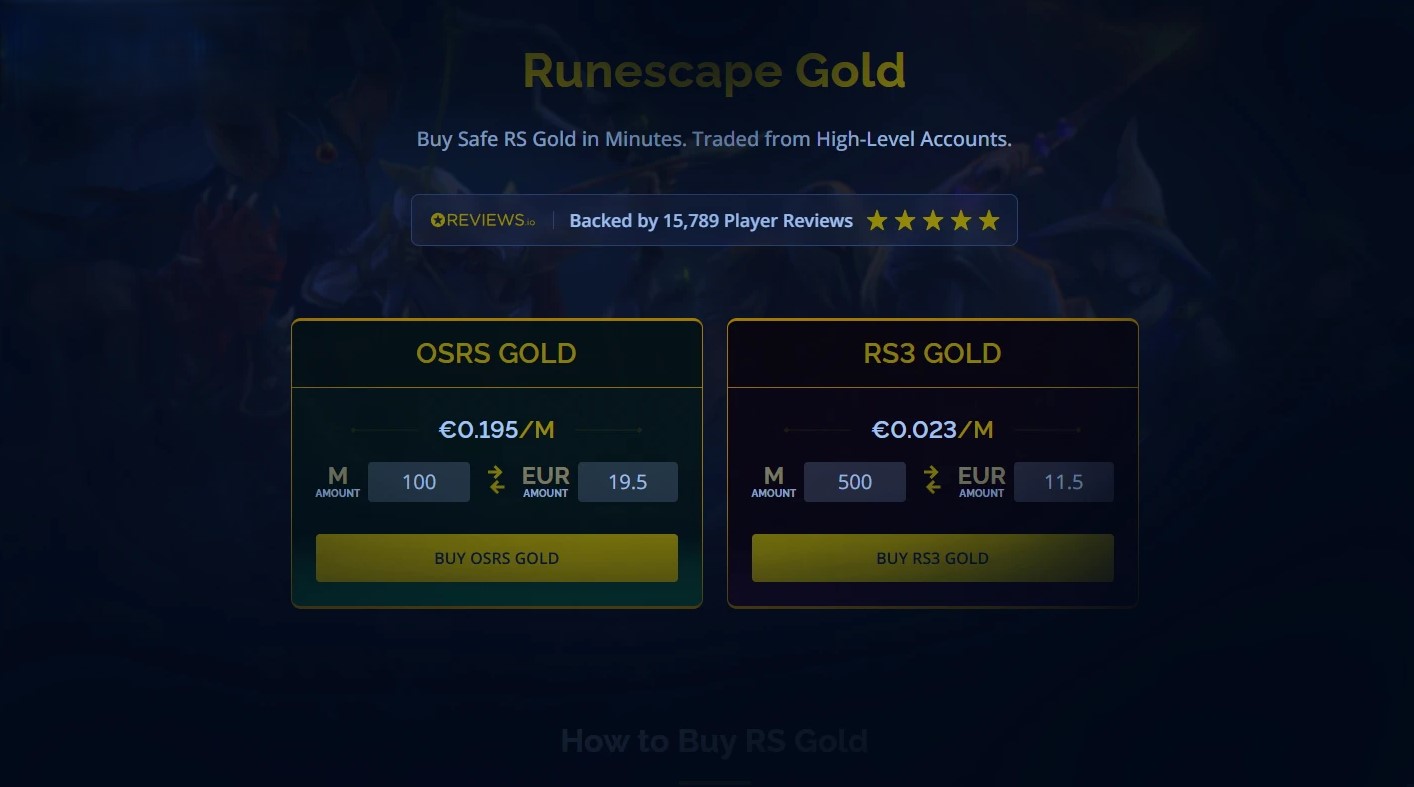 Best place to buy OSRS gold