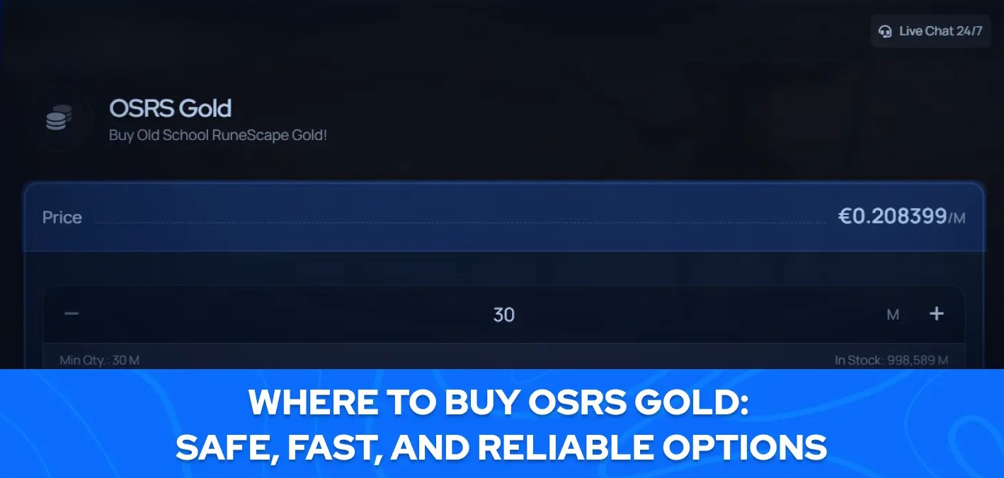 Buy OSRS gold without getting banned